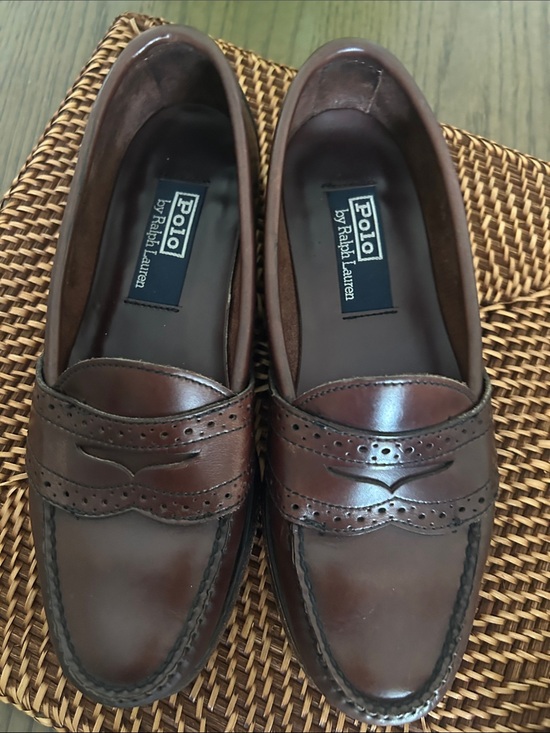 Polo Ralph Lauren Brogue loafers men’s 7.5 D main image 4